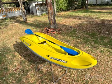 Kayak canoa Bic Ouassou con pagaia