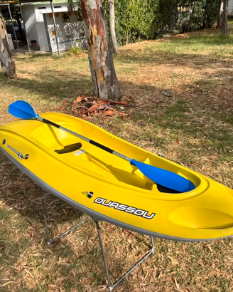 Kayak canoa Bic Ouassou con pagaia
