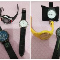 LOTTO DI 6 OROLOGI COME DA FOTO.... TUTTO 10 EURO