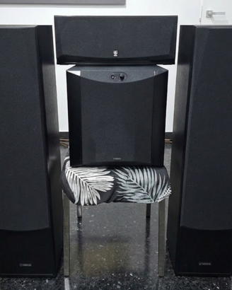 Set HomeCinema Yamaha: NS-F51 + NS-SW300 + NSC-444