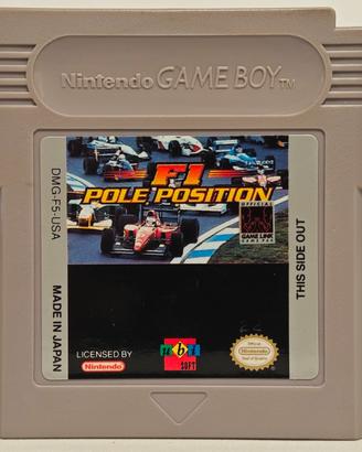 F1 pole position USA Nintendo Game Boy ORIGINALE
