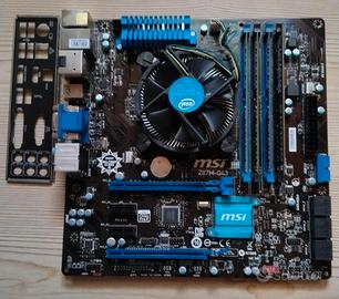 Scheda Madre MSI Z87M-G43 + G3220