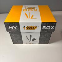 My Bic Box + compasso Staedler