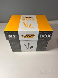 My Bic Box + compasso Staedler