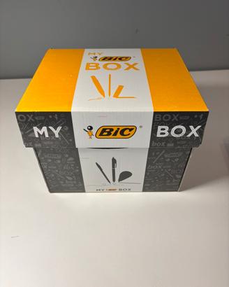 My Bic Box + compasso Staedler