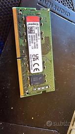 Kit RAM 32 GB (2x16GB) DDR4 3200 MHz SODIMM Kingst