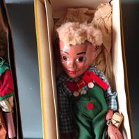 marionette burattini vintage anni 50