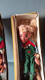 marionette burattini vintage anni 50