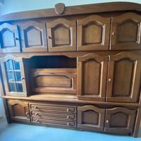 Credenza con bar in legno