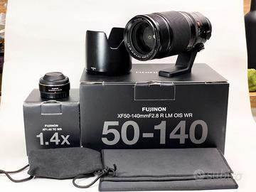 fujifilm 50-140 2.8 con moltiplicatore XF 1.4x TC