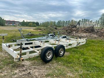 Carrello biasse da cantiere