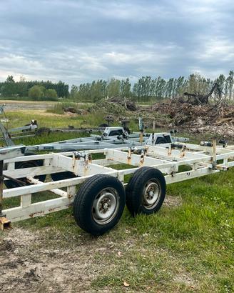Carrello biasse da cantiere