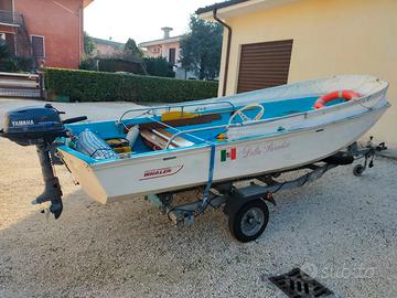 Boston Whaler 13, mot.Yamaha 4CV, carrello MaGaRi