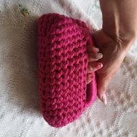 clutch bag fuxia