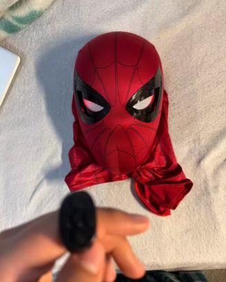 Maschera spiderman elettrica