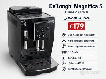 De’Longhi Magnifica S ECAM 23.126.B automatica