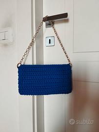 mini borsa in fettuccia 