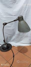 LAMPADA VINTAGE DA TAVOLO STILE JIELDE INDUSTRIALE