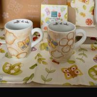 THUN Set:  2 tazze + 2 tovagliette