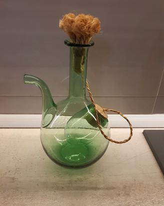 decanter in vetro vintage 