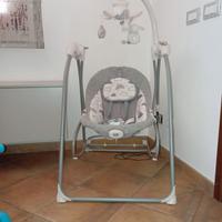 Altalena elettrica per neonato