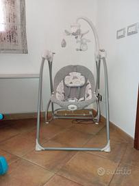 Altalena elettrica per neonato