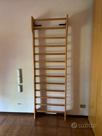 Spalliera svedese per palestra