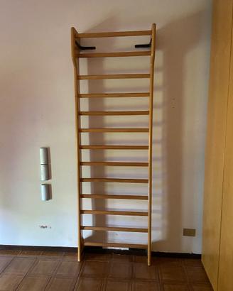 Spalliera svedese per palestra