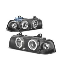 FARI BMW E36 92-98 COUPE CCFL OCCHI ANGEL FONDO NE
