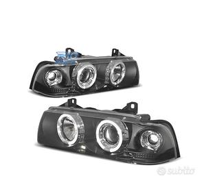 FARI BMW E36 92-98 COUPE CCFL OCCHI ANGEL FONDO NE