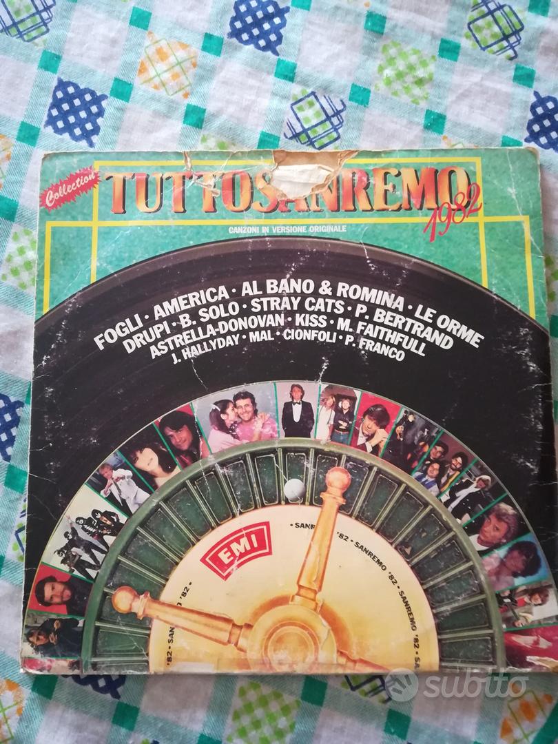 Dischi in Vinile 33 tutto Sanremo 1982 - Musica e Film In vendita a Cosenza