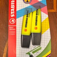 2 Evidenziatori Stabilo