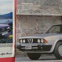 Cartella foto dati tecnici prove Alfa 6 2.0 2.5