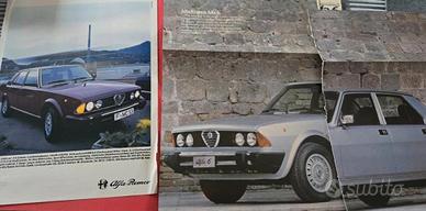 Cartella foto dati tecnici prove Alfa 6 2.0 2.5