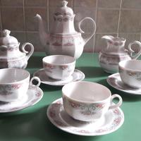 Servizio da the in porcella Santa Clara