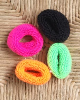 Stock di elastici per capelli