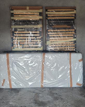 materasso e rete con motorino