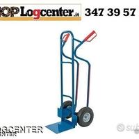 Carrello impilatore BASIC e gommatura antiforatura