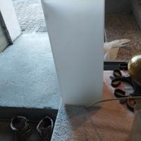 lampada da tavolo vetro smerigliato 