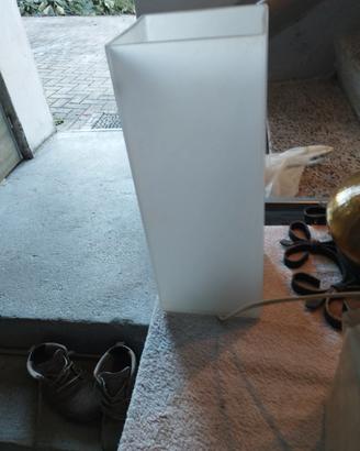 lampada da tavolo vetro smerigliato 