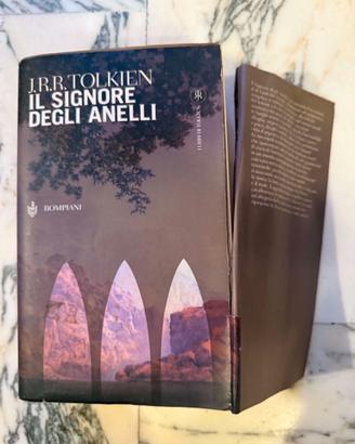 IL SIGNORE DEGLI ANELLI J.R.R. TOLKIEN CON MAPPA