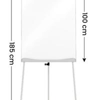 Lavagna magnetica con cavalletto
