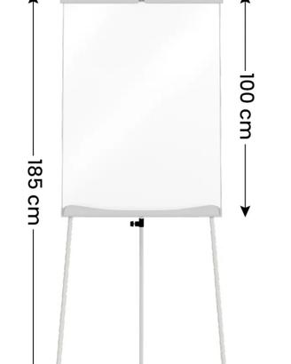 Lavagna magnetica con cavalletto