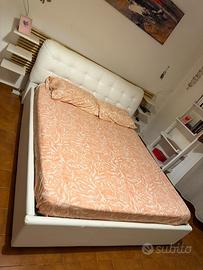 🛏️ LETTO MATRIMONIALE BIANCO
