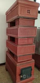 STUFA IN TERRACOTTA BECCHI