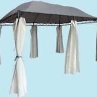 Gazebo acciaio Barbados mt 4 x 3
