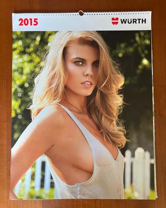 Calendario Ragazze Modelle Würth Collezione 2015