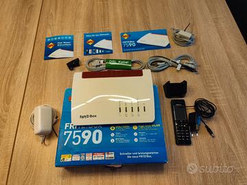 modem fritz!Box 7590 + Fritz!Fon 