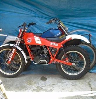 moto hondamontesa  350 trial
