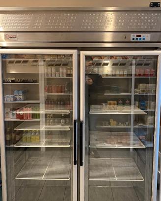 Frigo vetrina 2 ante